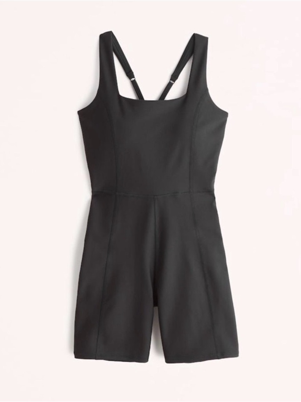 ABERCROMBIE | YPB SculptLUX Romper | Black | Size L